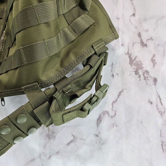 Rothco Vest Green Tactical Molle Assault Bug Out Military Paintball Airsoft Hip - Picture 11 of 11